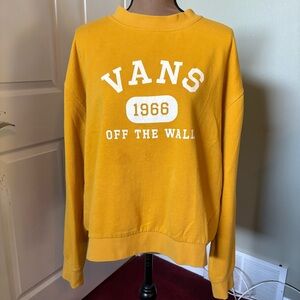 Vans Mustard Yellow Crewneck